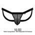 CandyMan 99841 Mesh Thongs Color Black